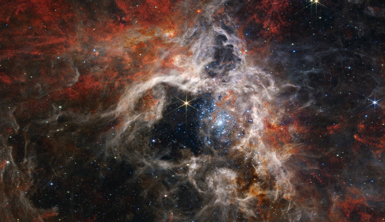 宇宙蜘蛛 作者 詹姆斯韦伯太空望远镜 (NASA)