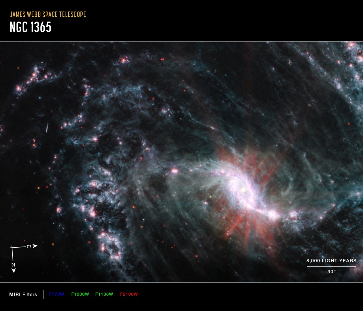 球状星团 M92（NIRCam 详情） 作者 詹姆斯韦伯太空望远镜 (NASA)