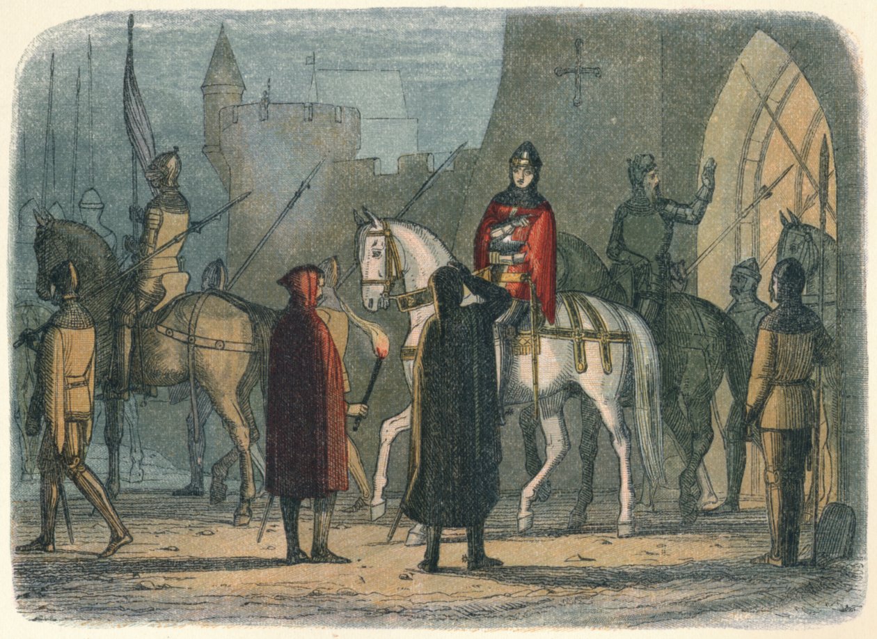 亨利（Henry）游行，对抗Lollards，1414年（1864年） 作者 詹姆斯·威廉·埃德蒙·道尔
