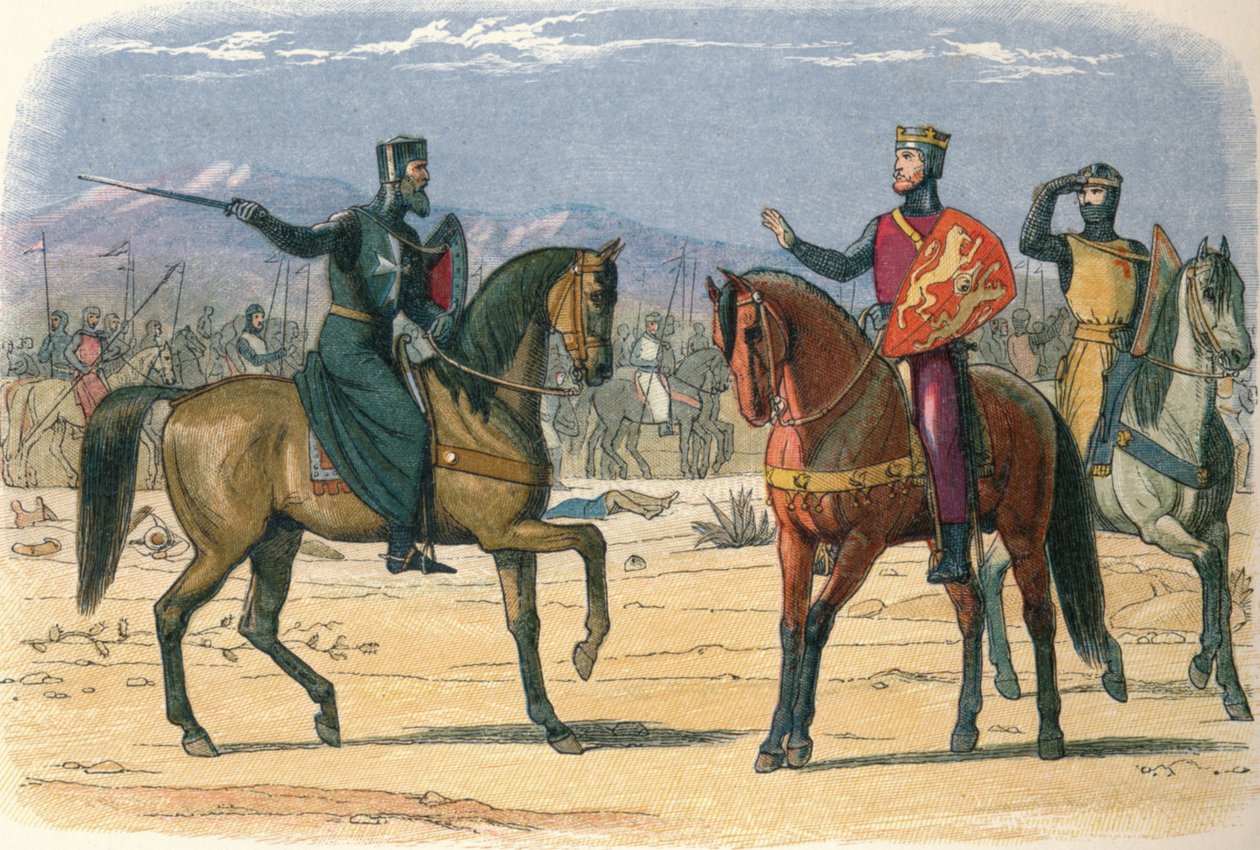 理查德和圣约翰大师，1911年1864年 作者 詹姆斯·威廉·埃德蒙·道尔
