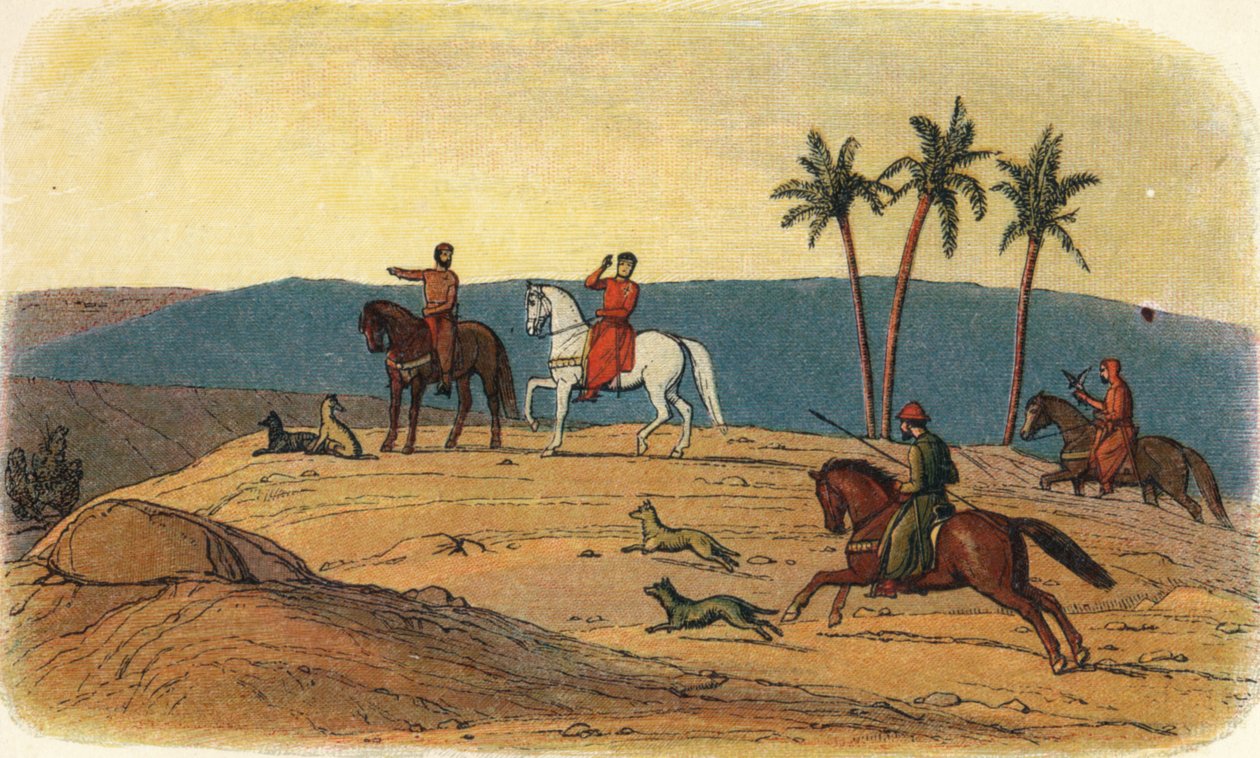 理查德拒绝研究圣城，1192年1864年 作者 詹姆斯·威廉·埃德蒙·道尔
