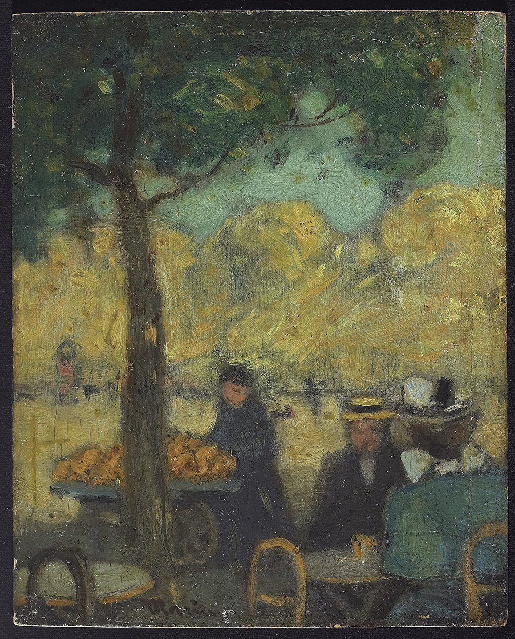 River Cafe，c。 1900 作者 詹姆斯·威尔逊·莫里斯