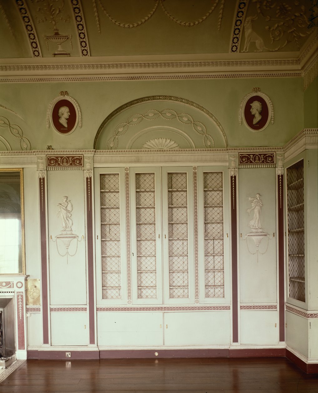 萨福克郡的Heveningham Hall：图书馆，1778-80 作者 詹姆斯·怀亚特