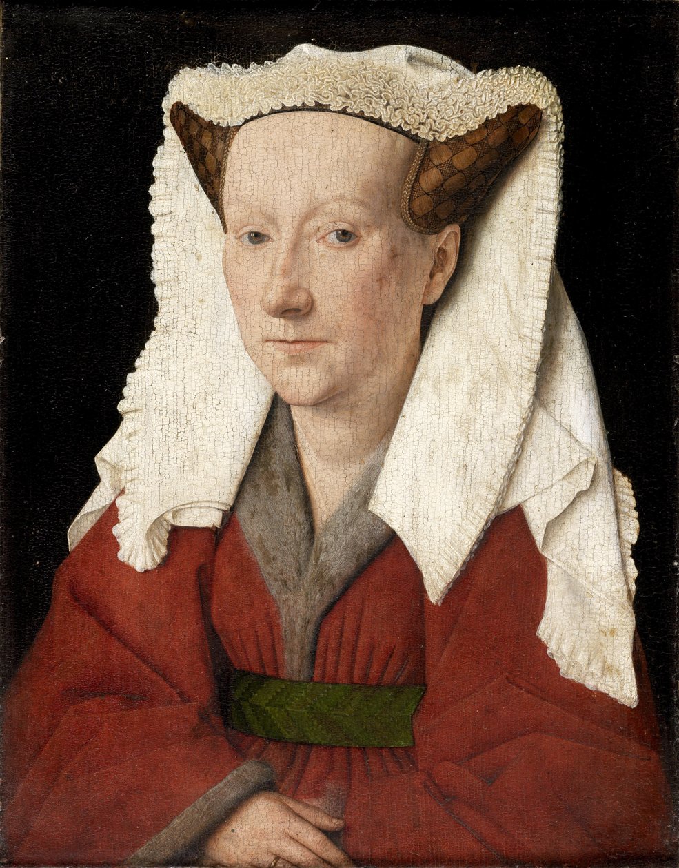 Margareta van Eyck的肖像 作者 扬·范·埃克