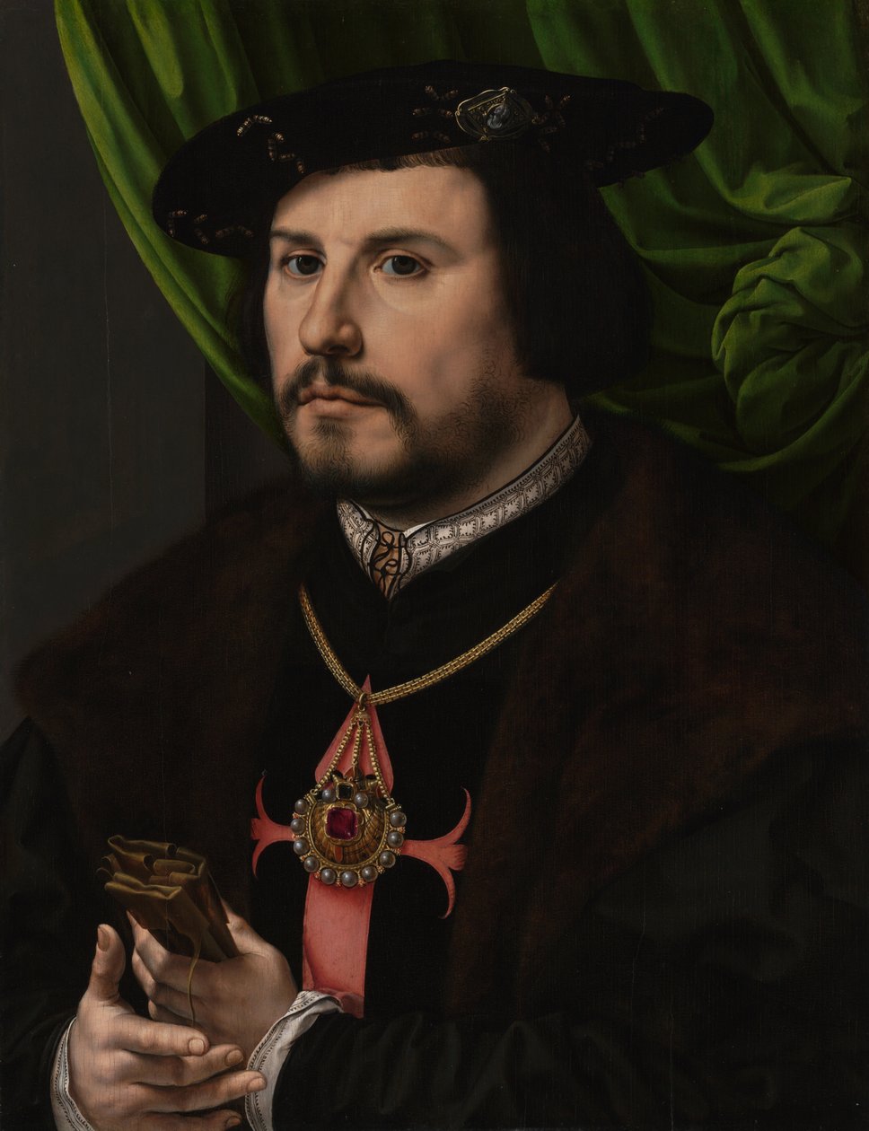 Francisco de los Cobos y Molina画象 作者 扬·高萨特（Jan Gossaert）