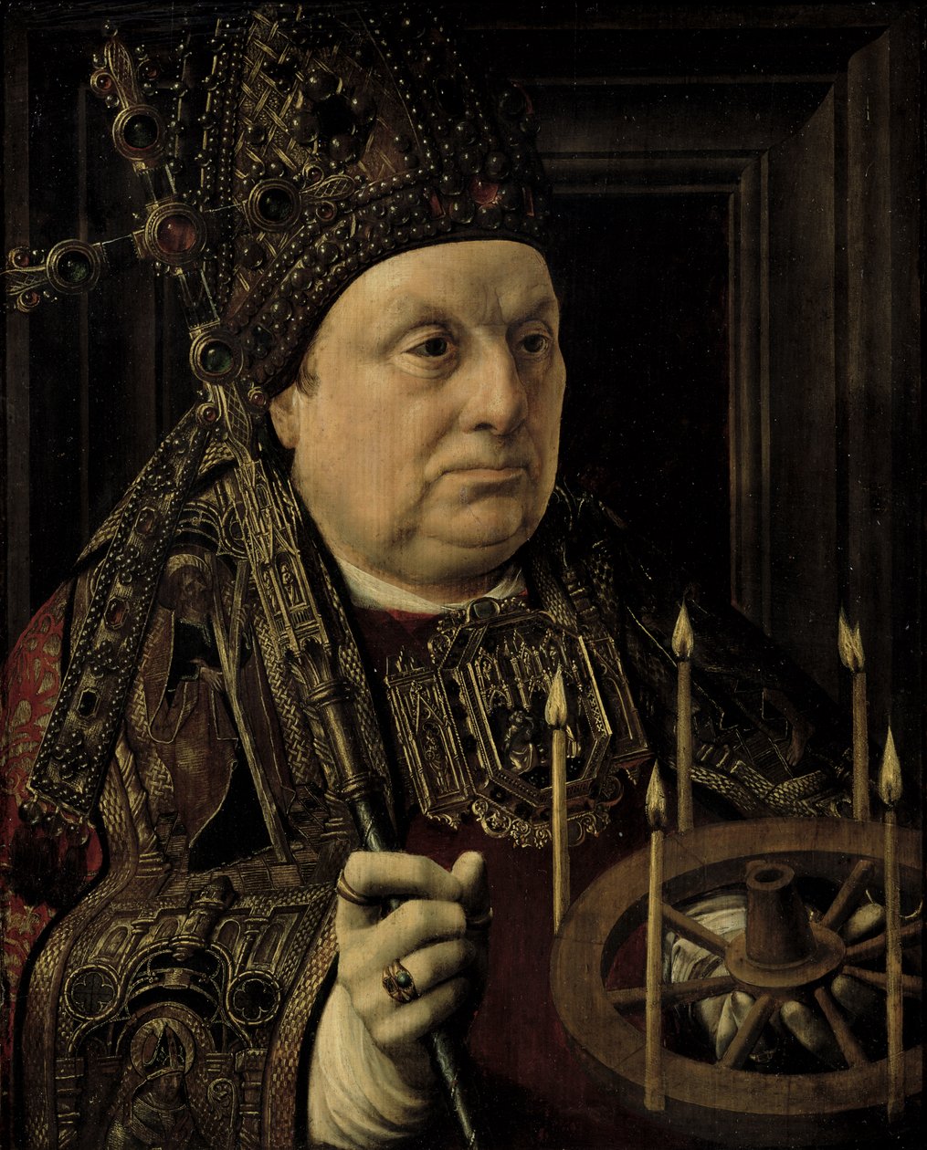 Rheims的St. Donatian（d.390） 作者 扬·高萨特（Jan Gossaert）
