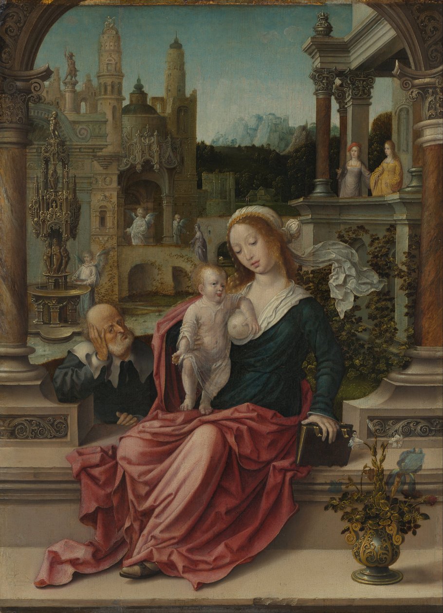 神圣家族 作者 扬·高萨特（Jan Gossaert）