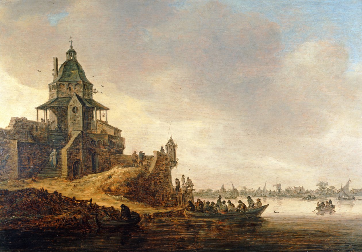 多德雷赫特与Rondeel Engelenburg（石油） 作者 扬·约瑟夫斯·范·高恩