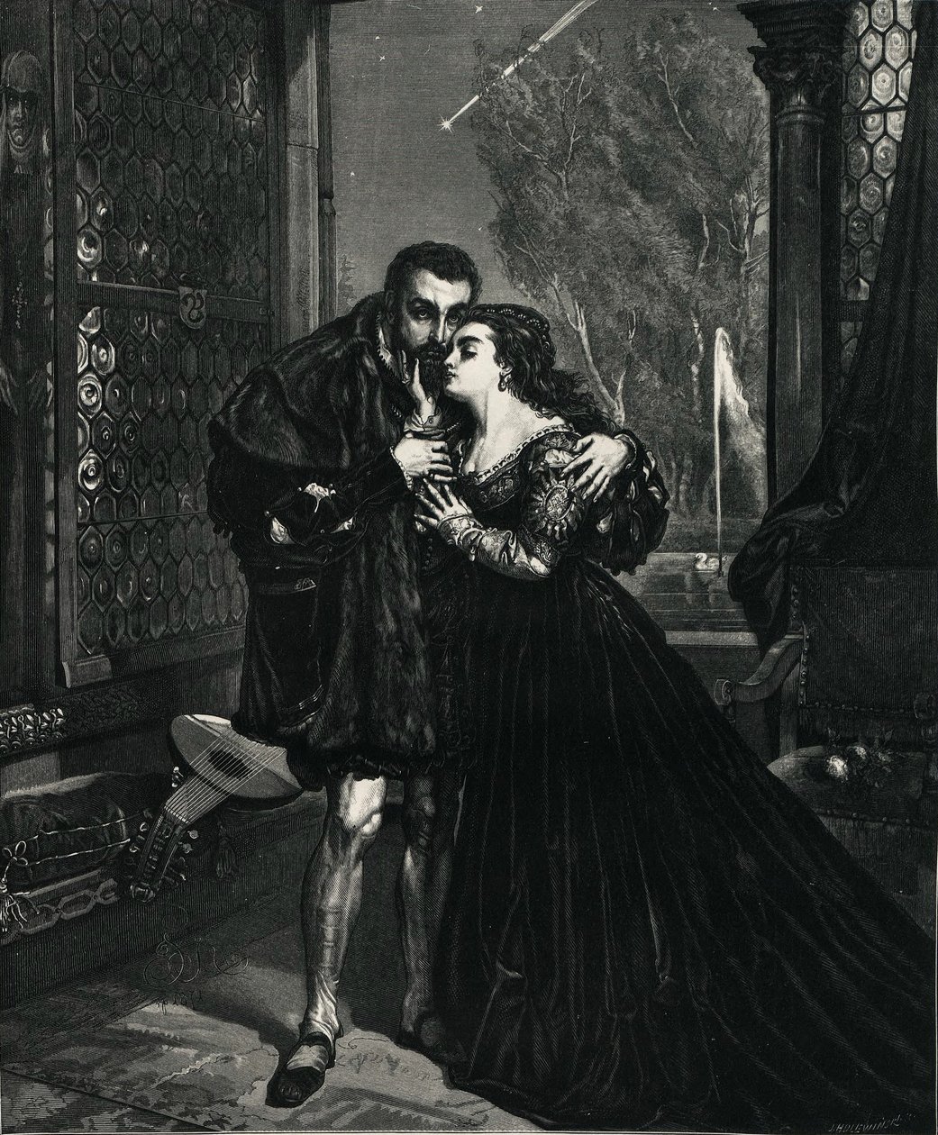 Zygmunt II August和BarbaraRadziwiłłówna 作者 扬·阿洛伊兹·马捷科