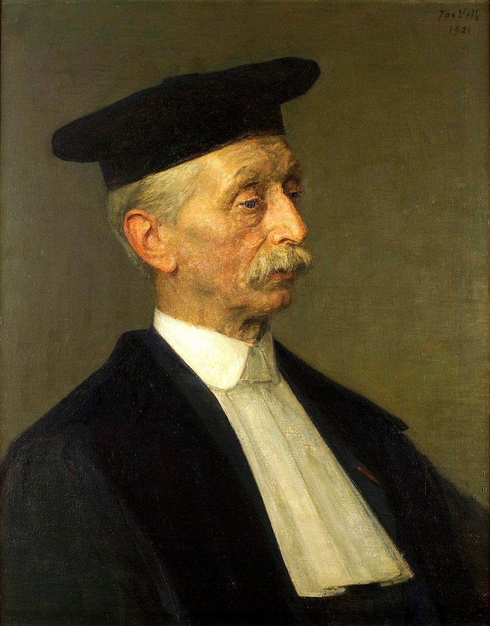 Jacobus Cornelis Kapteyn的肖像（1851-1922） 作者 简维特