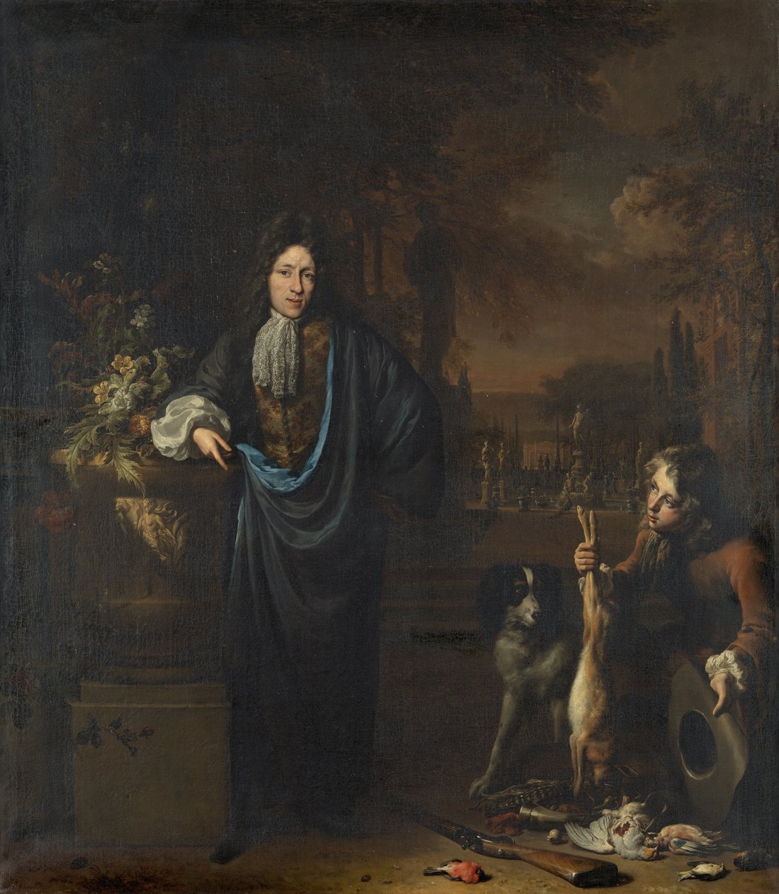 Silvester van Tongeren的肖像 作者 Jan Baptist Weenix