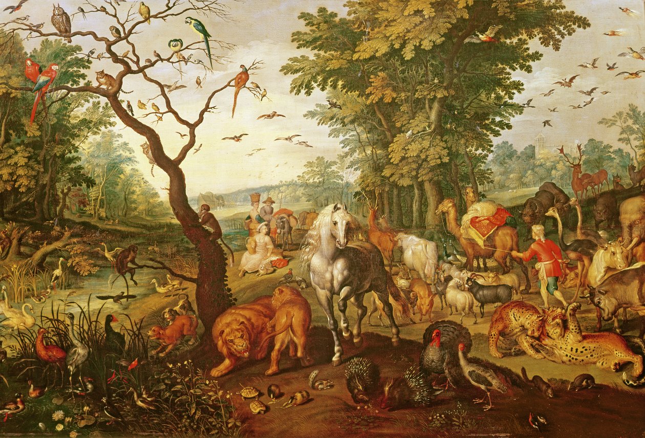 诺亚方舟，1613年之后 作者 简·布鲁格尔·扬
