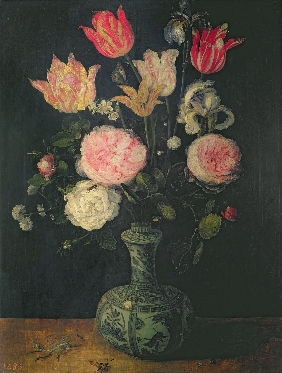 花的静物画 作者 简·布鲁格尔·扬