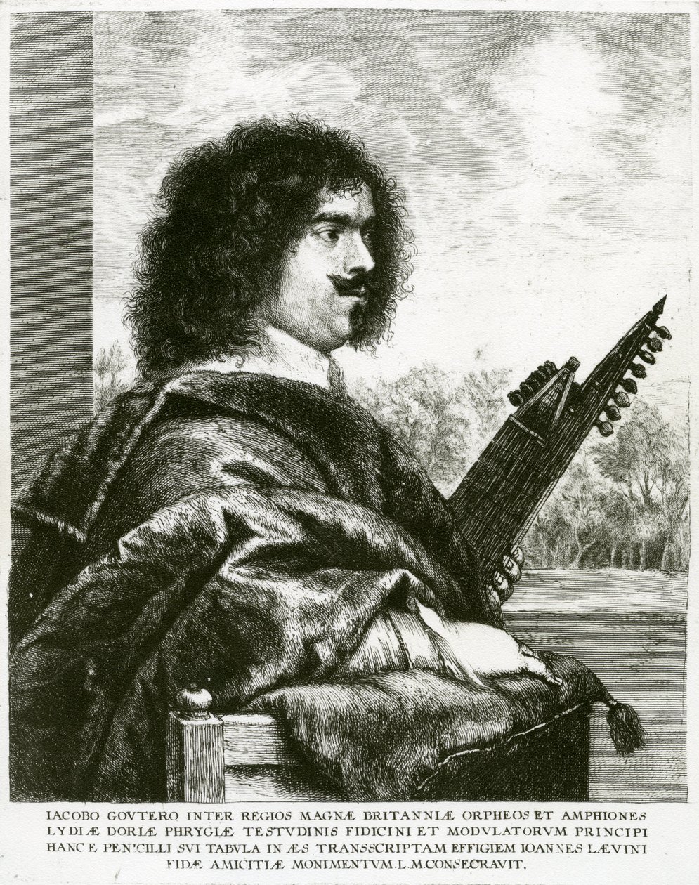 Jacques Gaultier（c.1600-52）c.1630 作者 扬·利文斯（Jan）