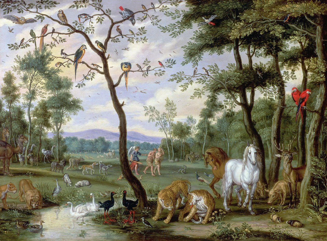 地球天堂（小组） 作者 扬·布鲁格（Jan Brueghel）