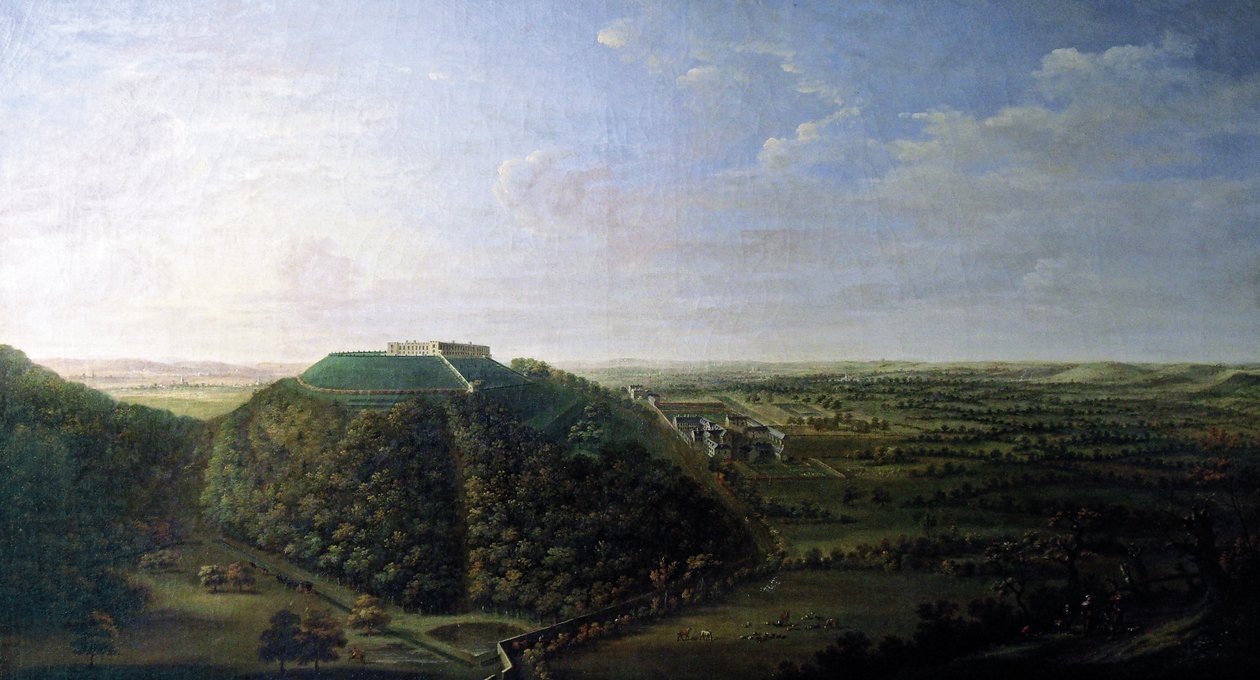 Belvoir城堡看法，1744 作者 扬·格里菲尔（Jan）