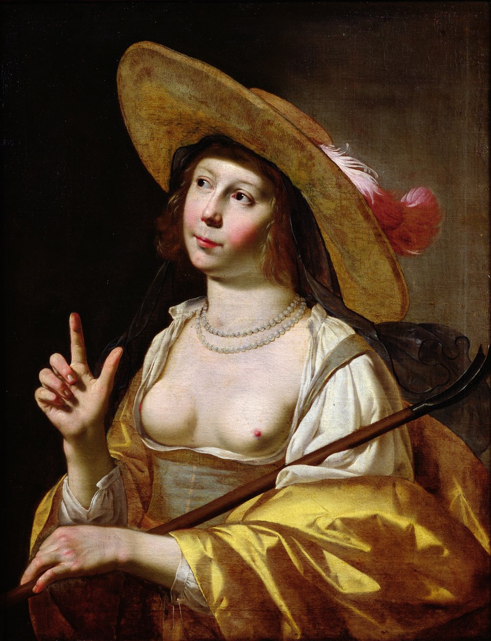 牧羊女，1625-30 作者 Jan van Bijlert或Bylert