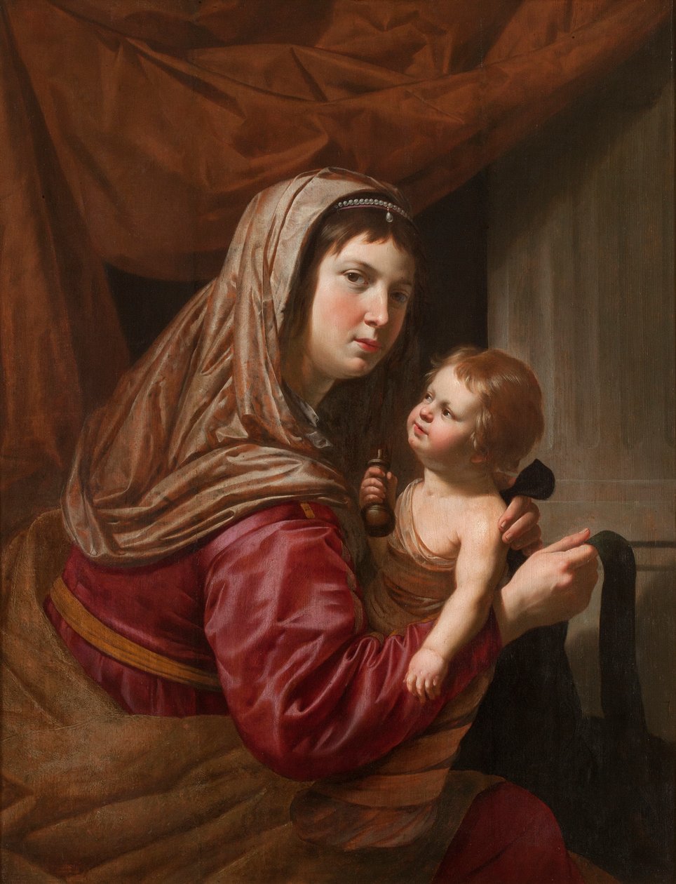 圣母子女 作者 Jan van Bijlert或Bylert
