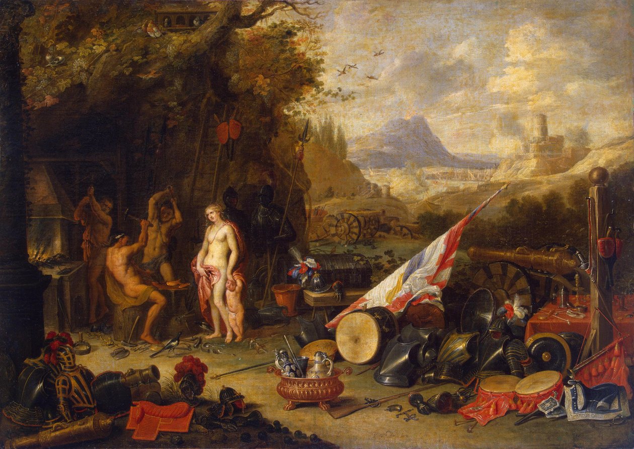 伏金堡的维纳斯 作者 扬·范·凯塞尔（Jan van Kessel）