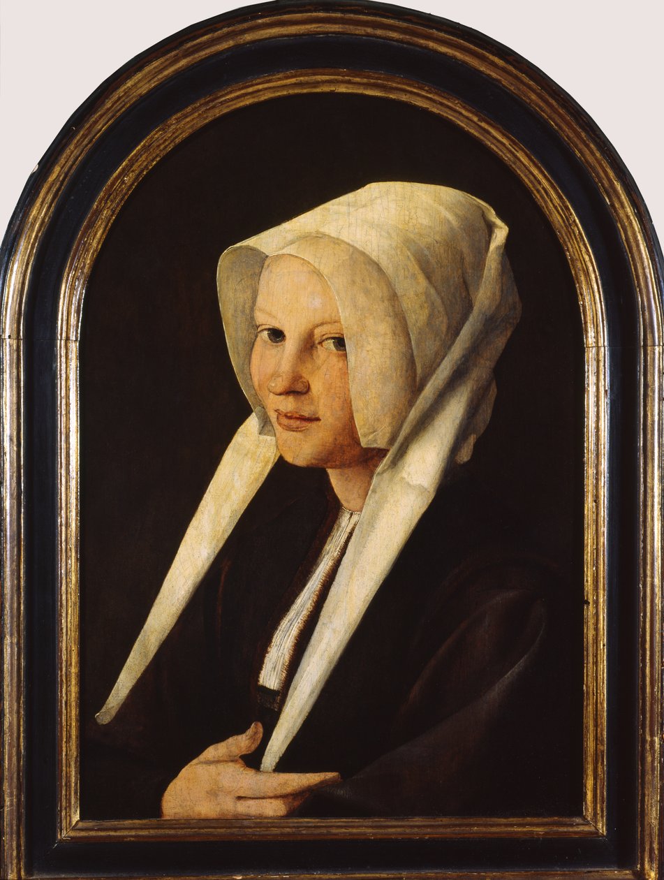 Agatha van Schoonhoven的肖像，1529年 作者 扬·范·斯柯（Jan van Scorel）