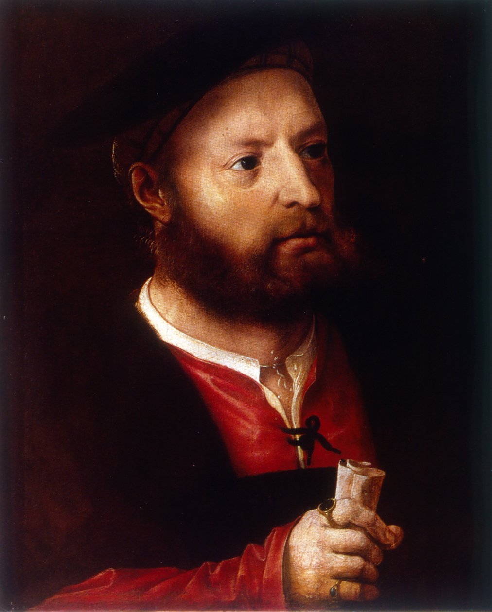 Portrait of a man (painting) 作者 一月（c.1472-c.1533）戈萨尔特