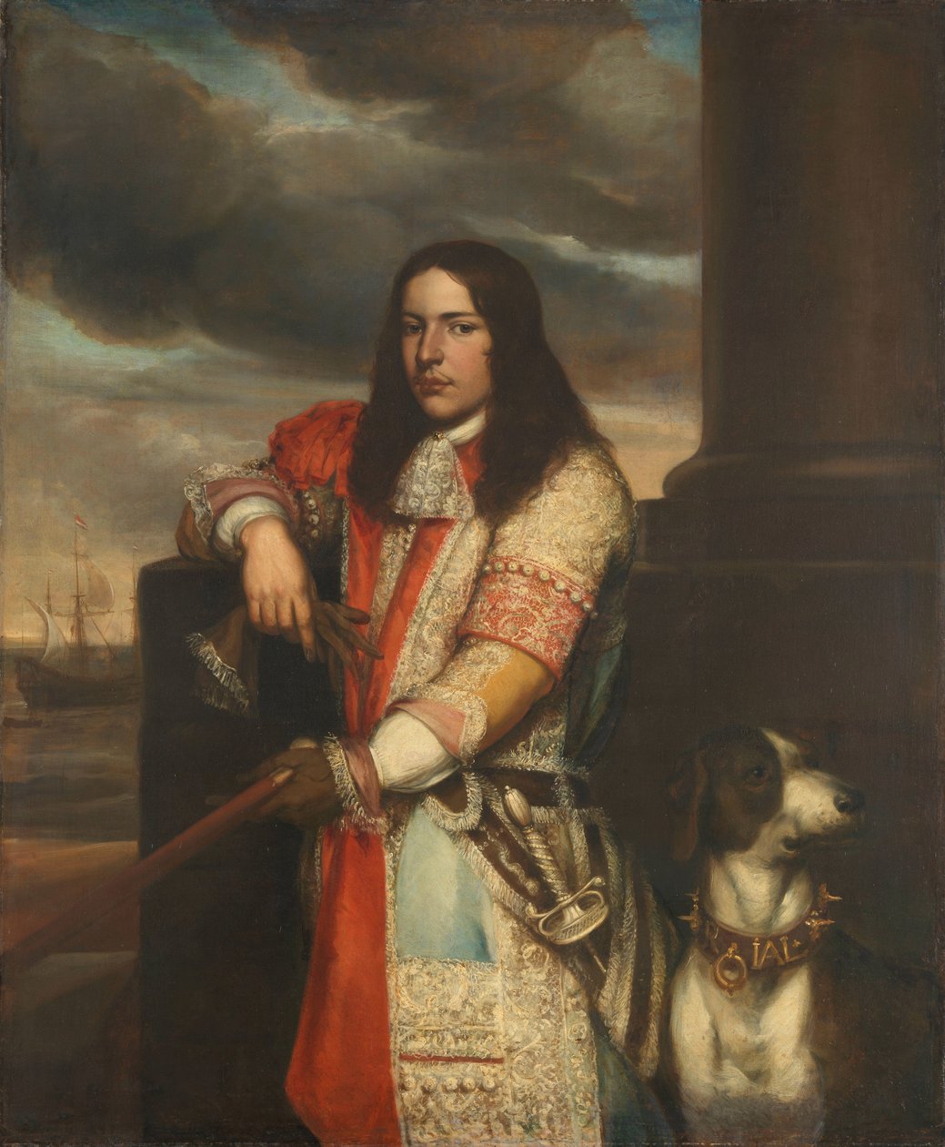 Engel de Ruyter（1649-83 年），海军中将，Michiel Adriaensz de Ruyter 之子 作者 扬·安德里亚·利文斯