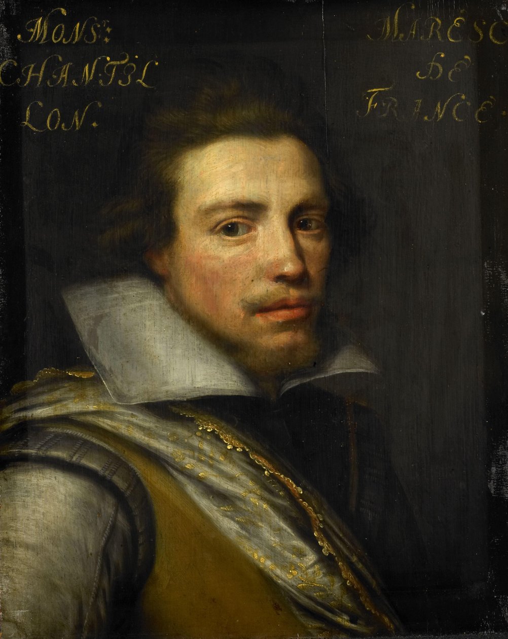 卢因河畔沙蒂永伯爵加斯帕德-德-科利尼三世肖像 作者 Jan Antonisz van Ravesteyn (车间)