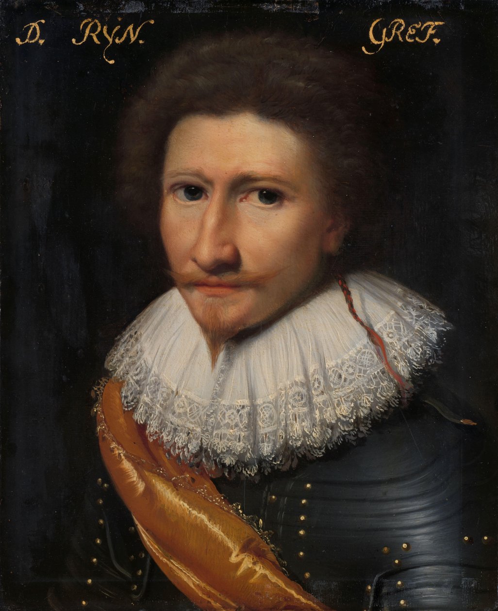 约翰-康拉德-冯-萨尔姆（Johann Conrad von Salm）的肖像，侯爵和莱茵侯爵范-达恩（Rhinegrave van Dhaun 作者 Jan Antonisz van Ravesteyn (车间)