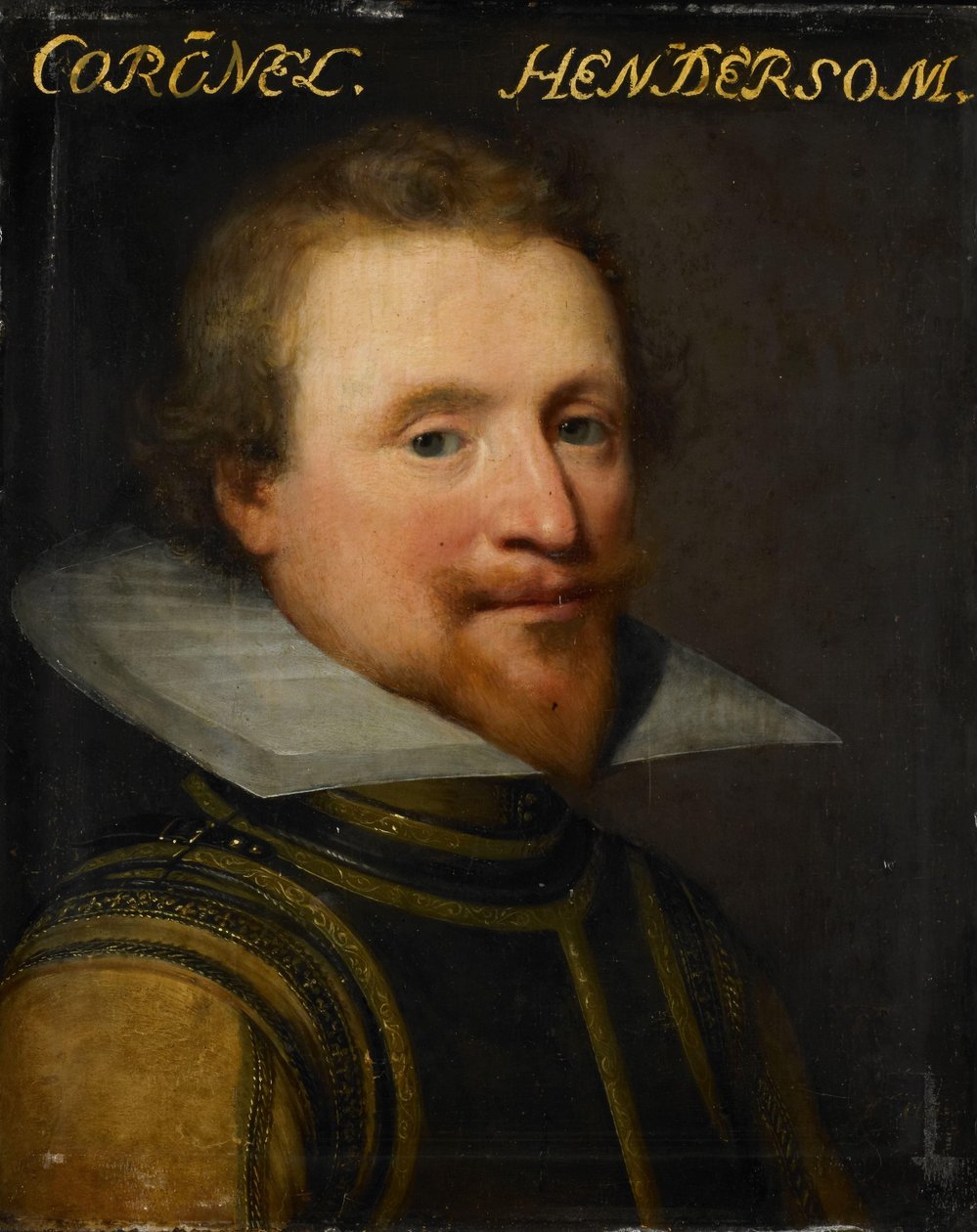 苏格兰卫队上校、汤内加斯克的罗伯特-亨德森爵士肖像 作者 Jan Antonisz van Ravesteyn (车间)