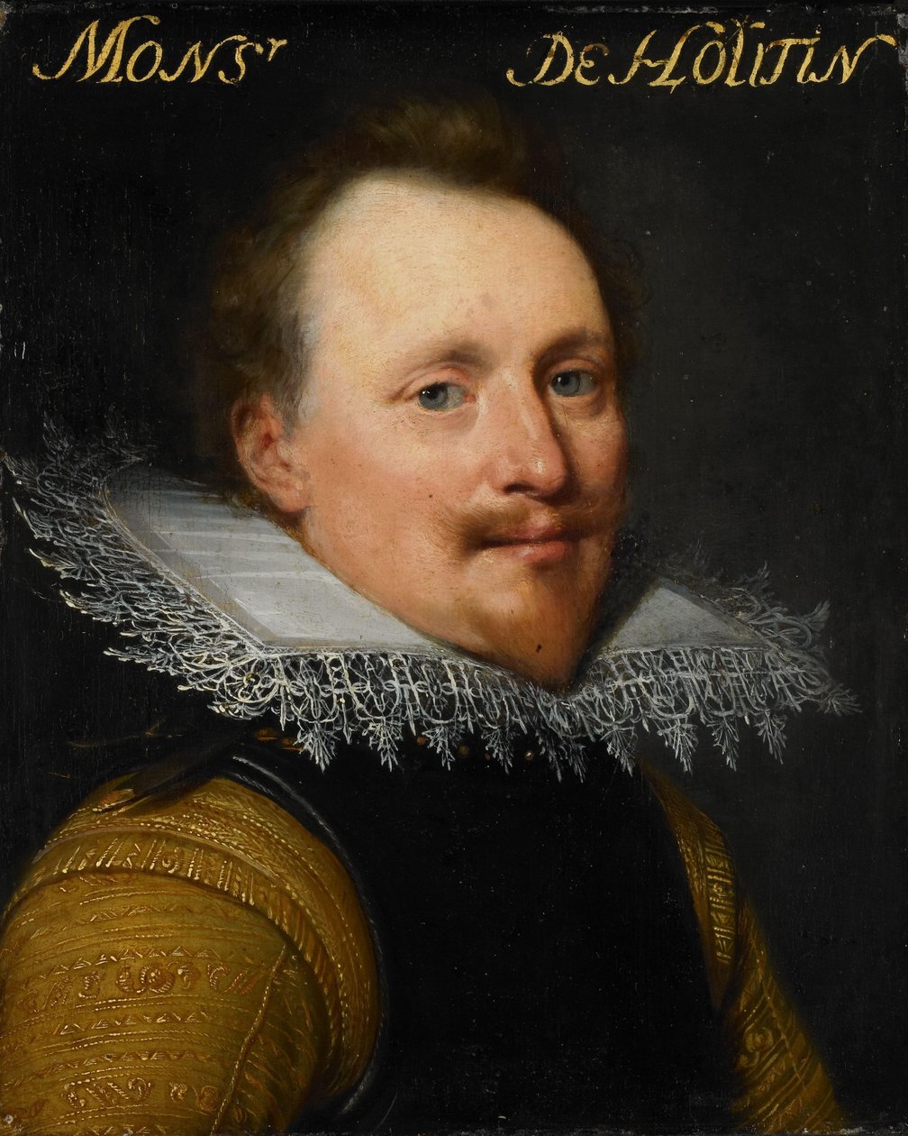 威廉·德索特·德·拉克 (Willem de Soete de Laeke) 肖像，欧坦领主 作者 Jan Antonisz van Ravesteyn (车间)