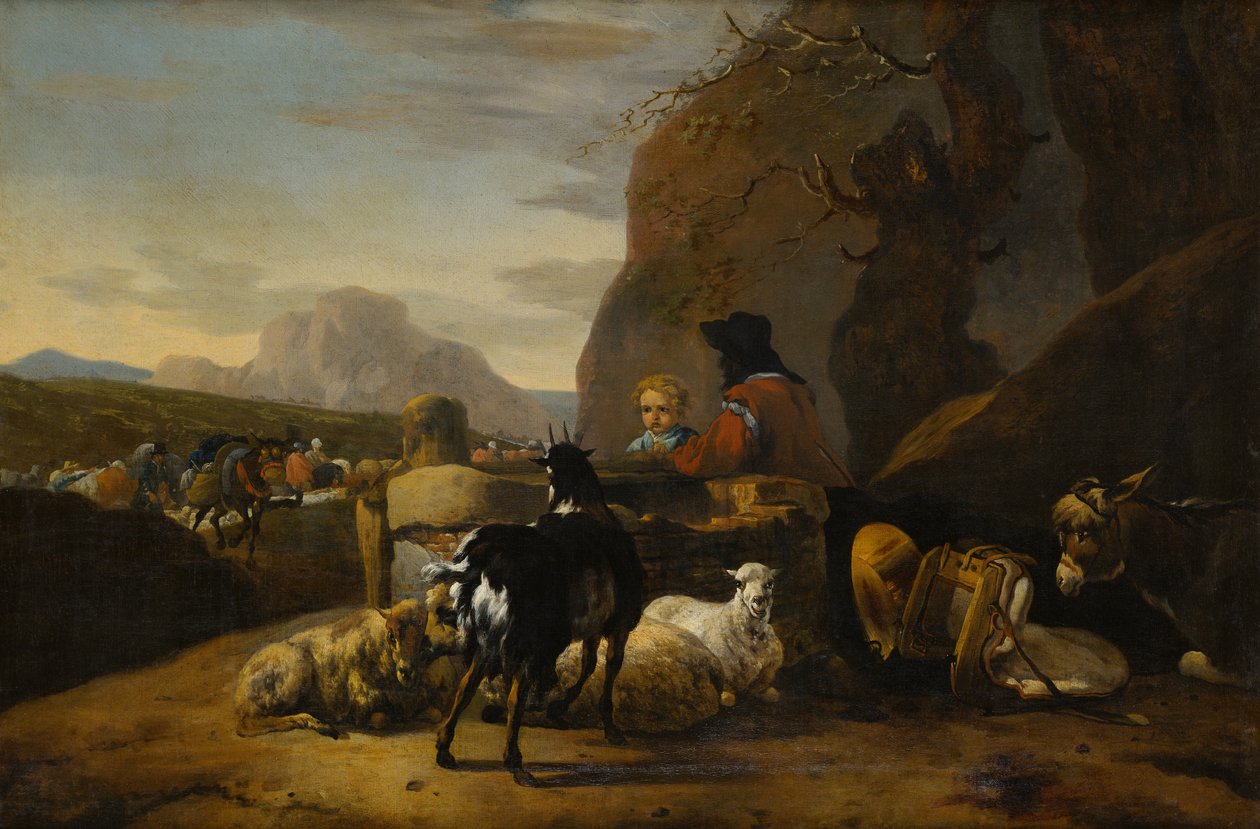 景观 作者 Jan Baptist Weenix