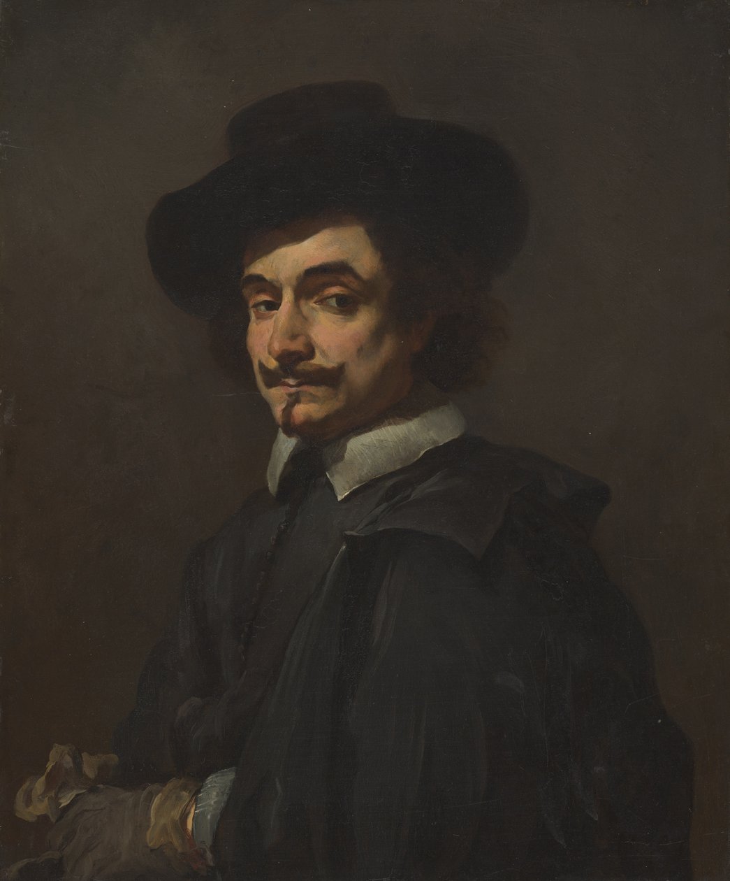 一个人的肖像 作者 Jan Baptist Weenix