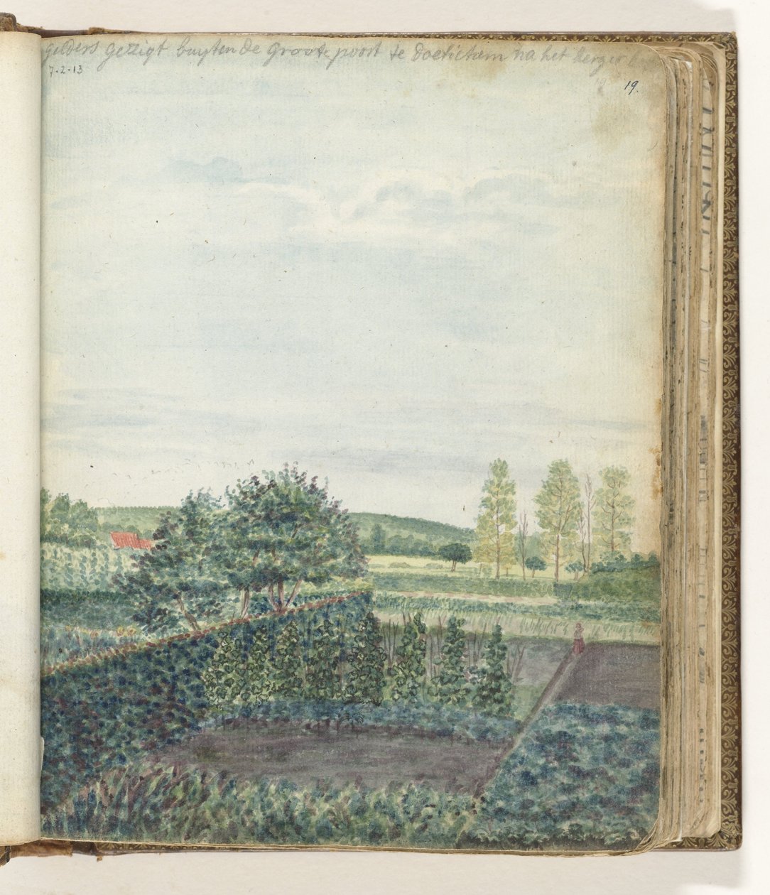 Doetinchem 附近的 Gelderland 面貌 作者 简·布兰德斯