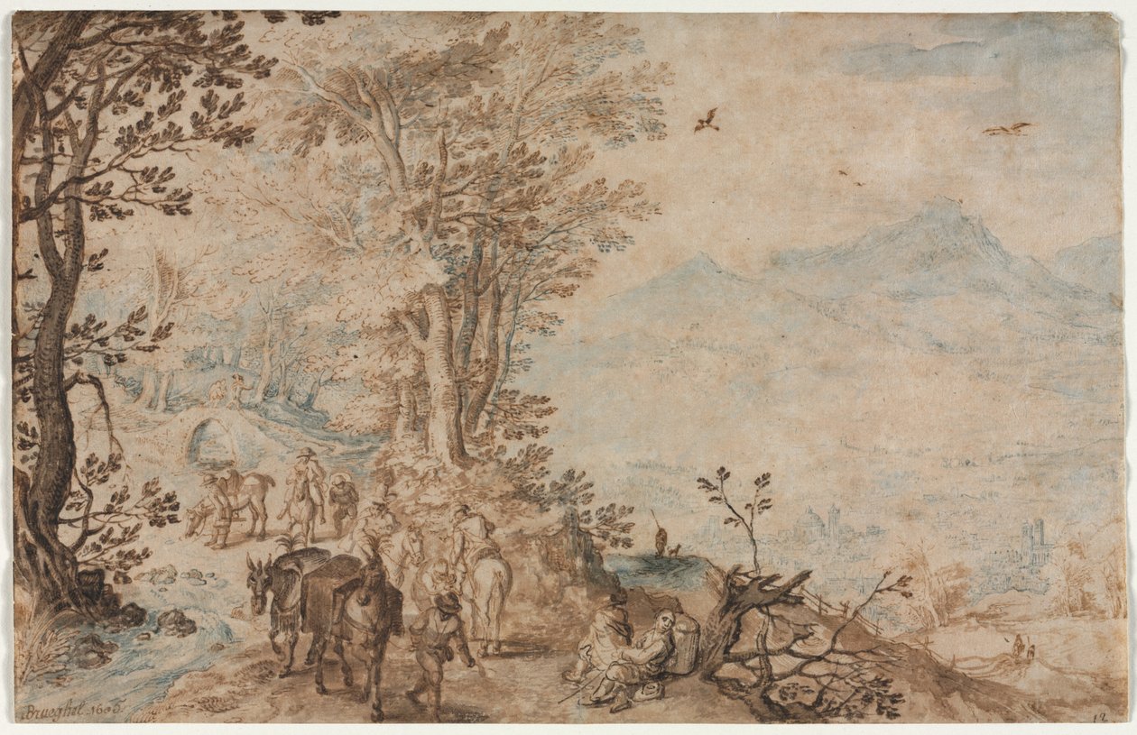 旅行者的风景 作者 扬·布鲁盖尔