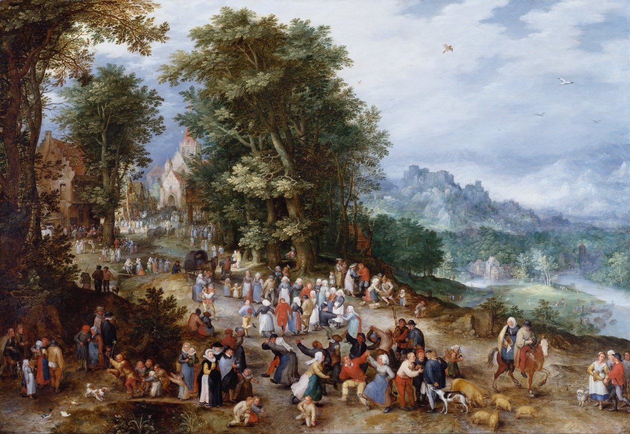 弗拉芒博览会 作者 简·布鲁格（Jan Brueghel）