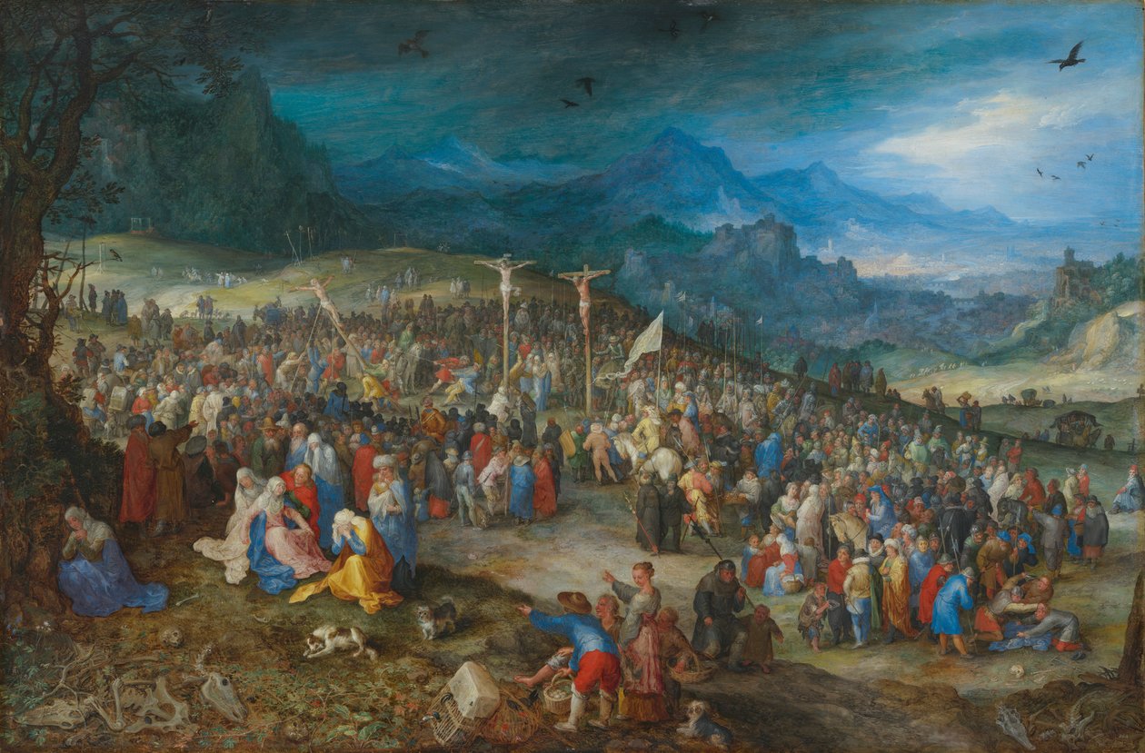 德语：髑髅地 作者 简·布鲁格（Jan Brueghel）