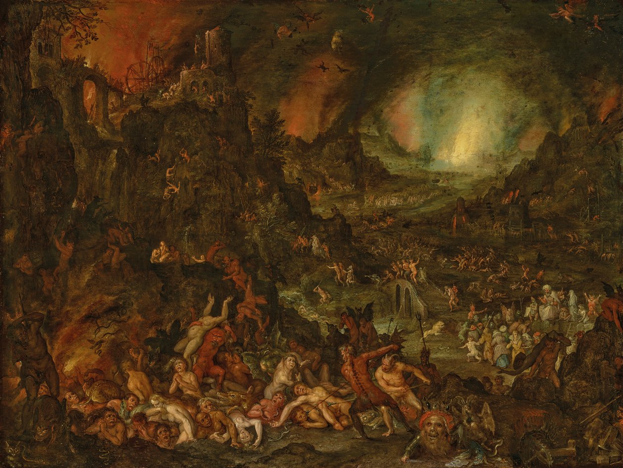 地狱 作者 简·布鲁格（Jan Brueghel）
