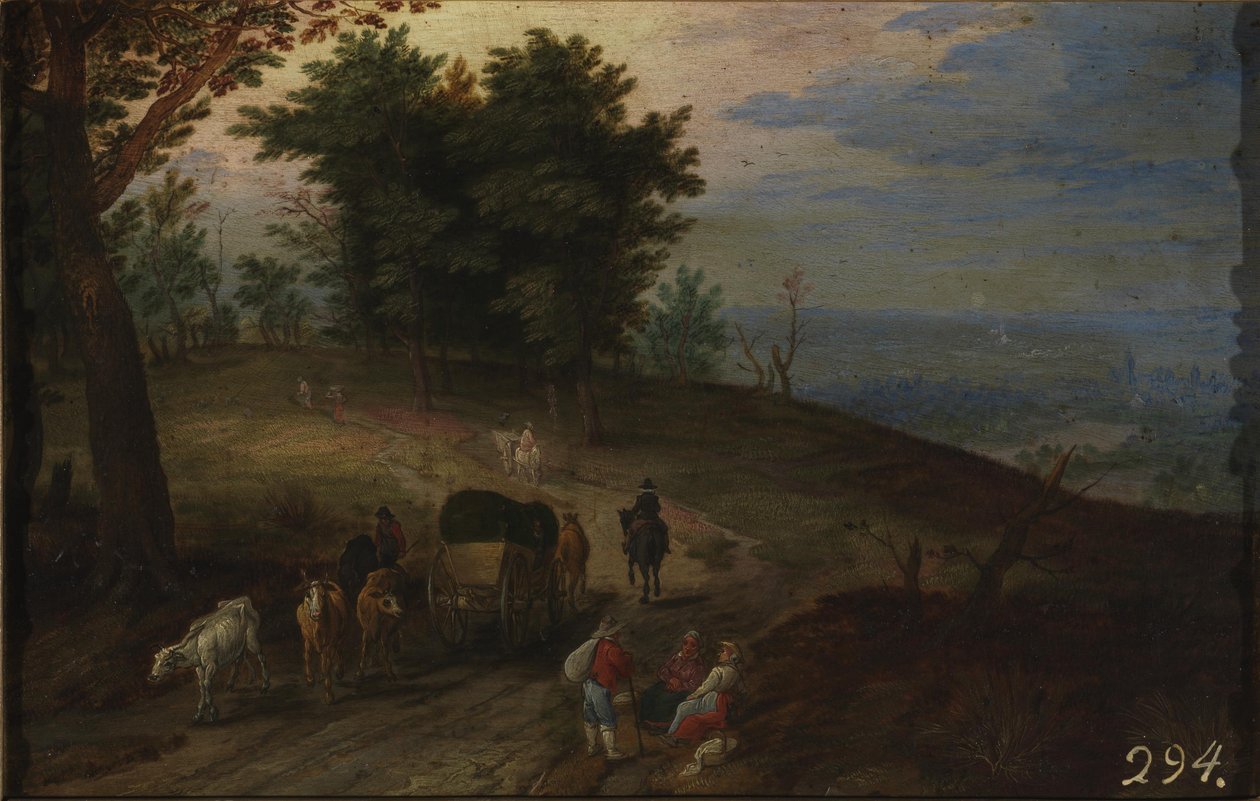 山路 作者 简·布鲁格（Jan Brueghel）