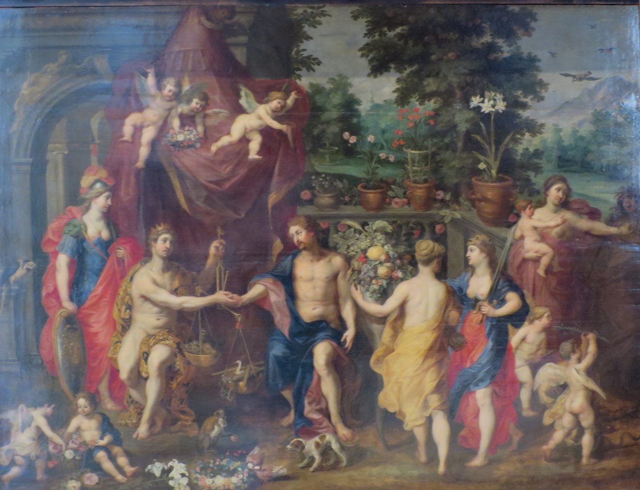 美德生活的寓言 作者 扬·布鲁格（Jan Brueghel）