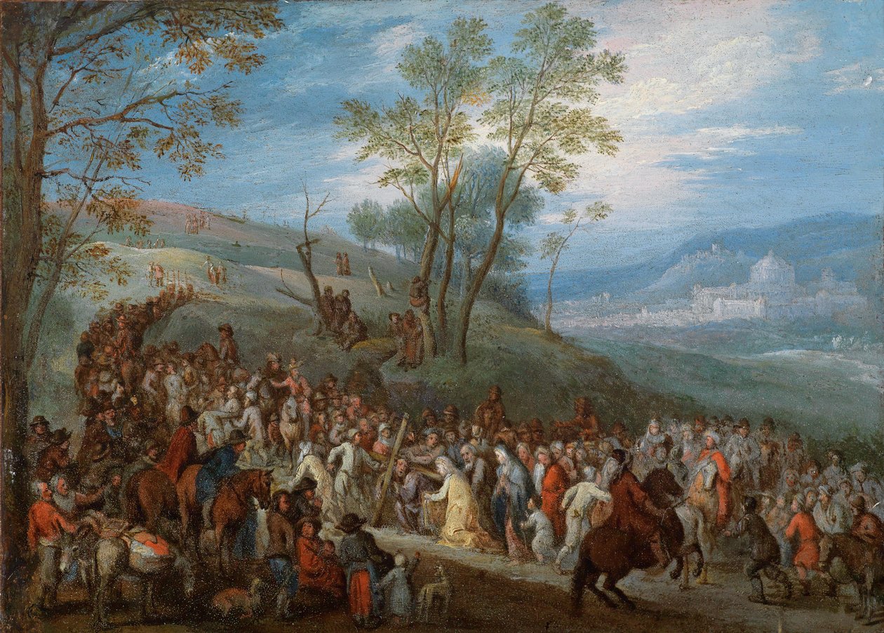 背负十字架 作者 扬·布鲁格（Jan Brueghel）