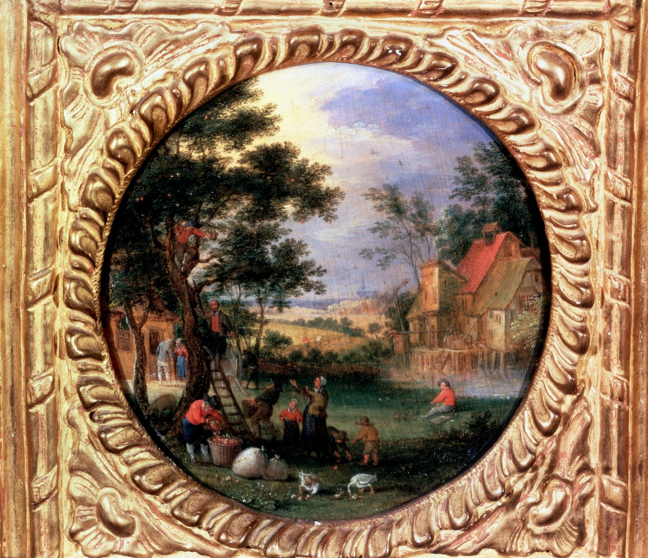 收集苹果，1630年代 作者 扬·布鲁格（Jan Brueghel）