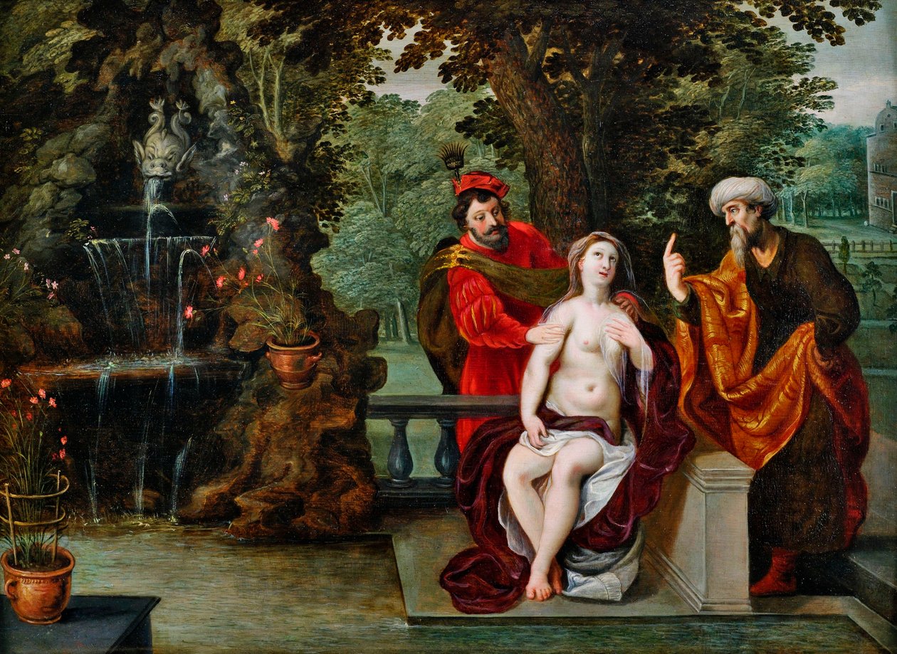 苏珊娜和长老们 作者 扬·布鲁格（Jan Brueghel）