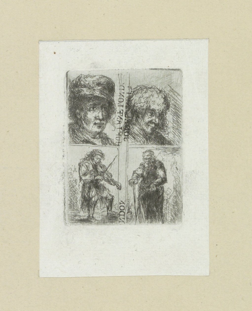 Vier mannen
约翰-夏隆的蚀刻画全集》/《让-夏隆的蚀刻画全集》（丛书名） 作者 扬·沙隆