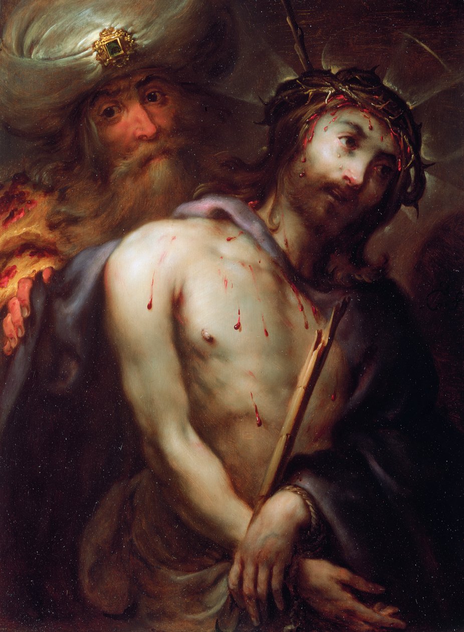 Ecce Homo（面板） 作者 扬·科西尔（Jan Cossiers）