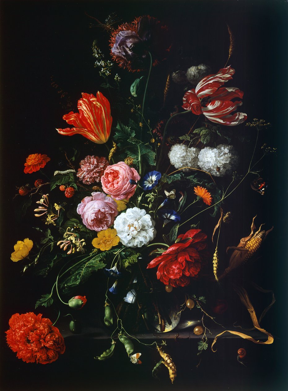 静物 作者 扬·戴维兹·德·海姆（Jan Davidsz de Heem）