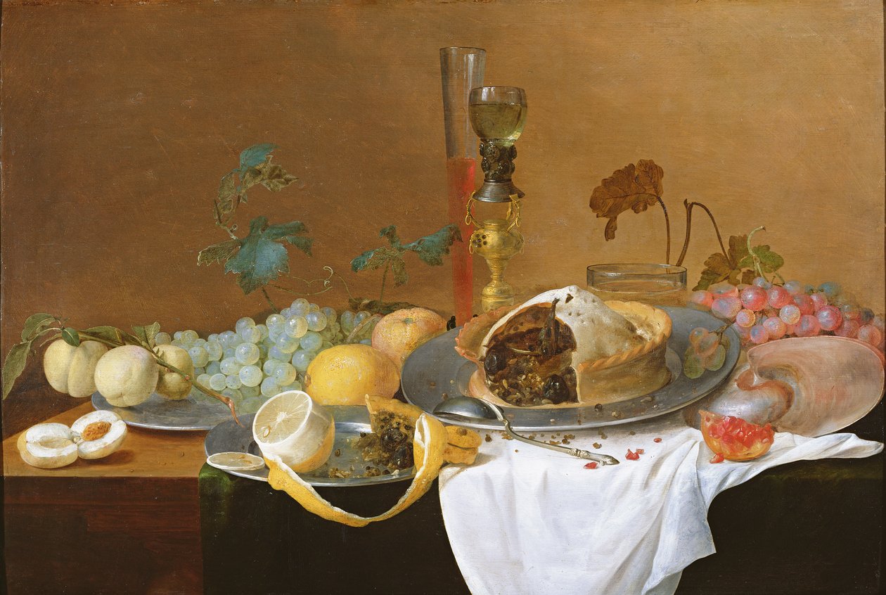 葡萄酒长笛 作者 扬·戴维兹·德·海姆（Jan Davidsz de Heem）