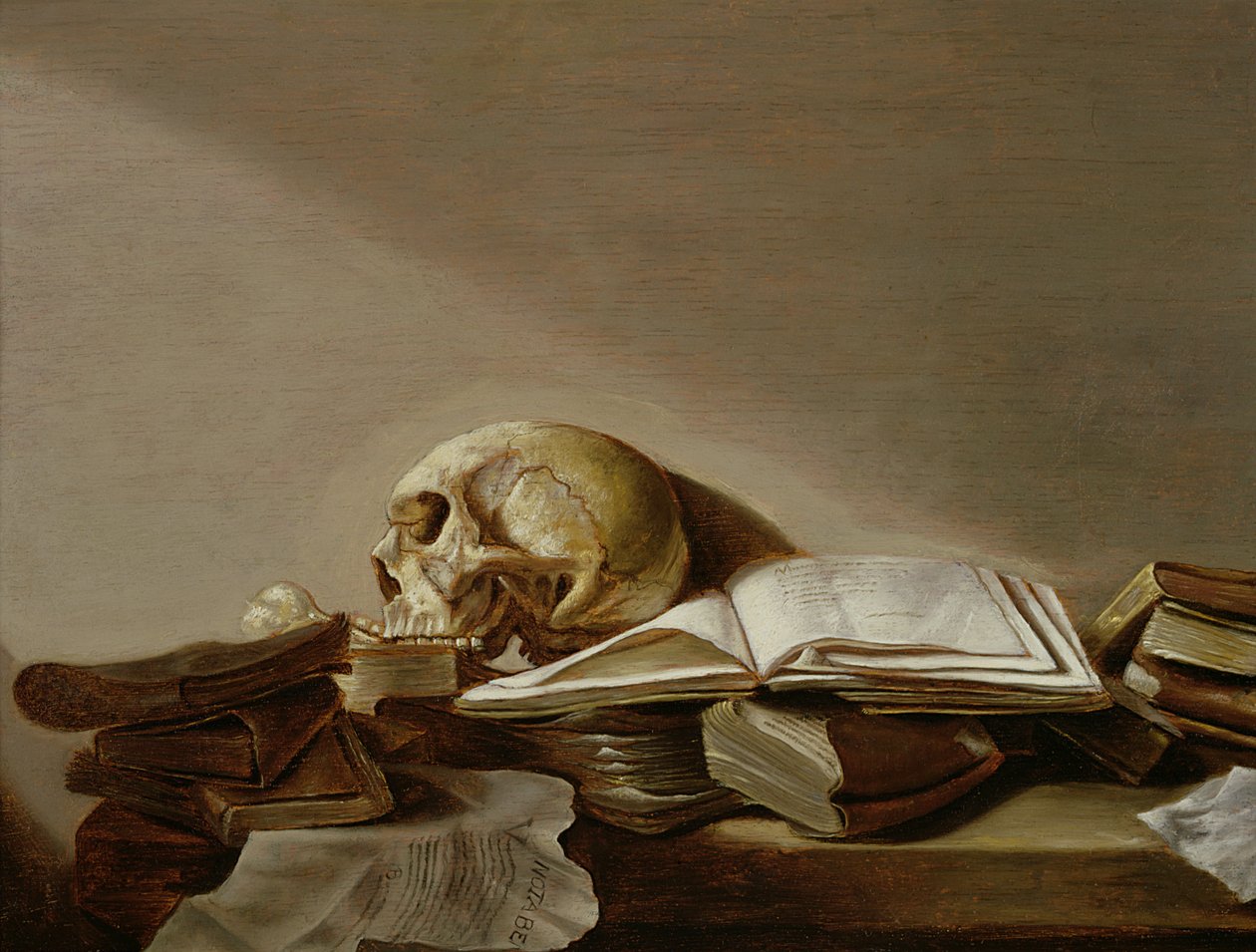 虚荣 作者 扬·戴维兹·德·海姆（Jan Davidsz de Heem）