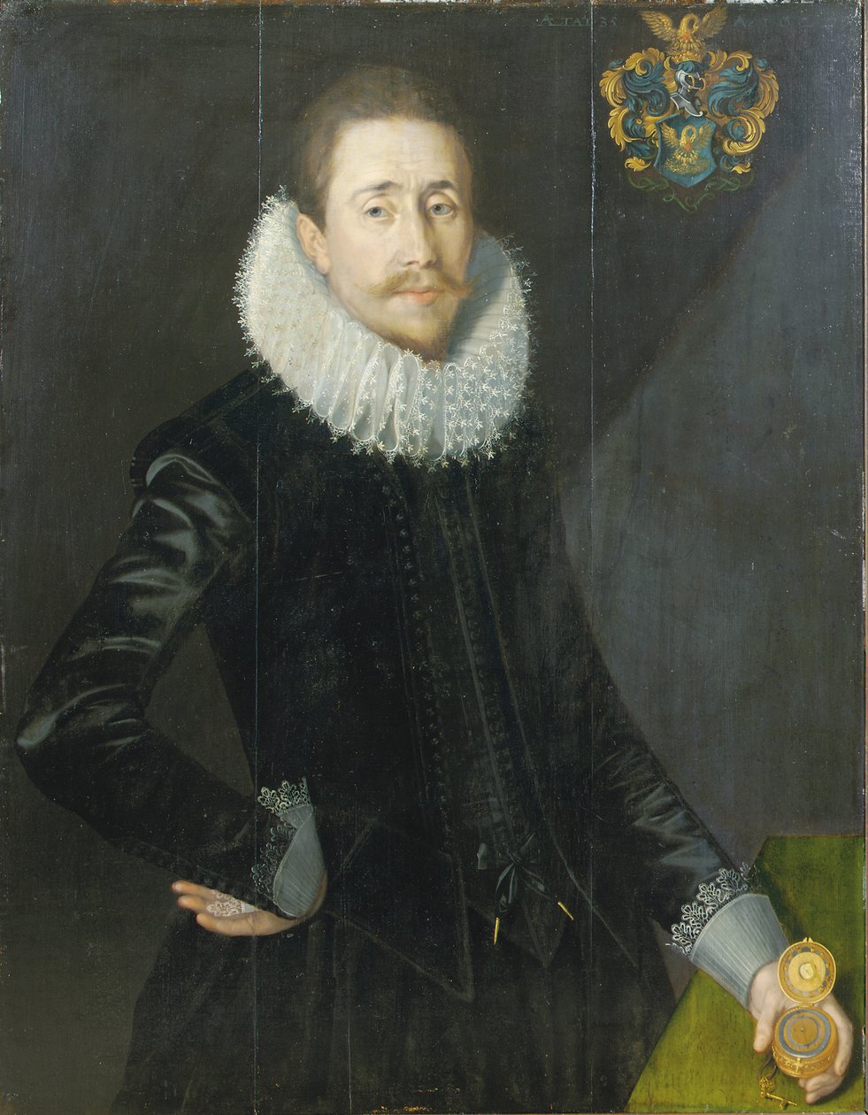 Bocke Jochems漏斗肖像，1622年 作者 扬·德·萨尔