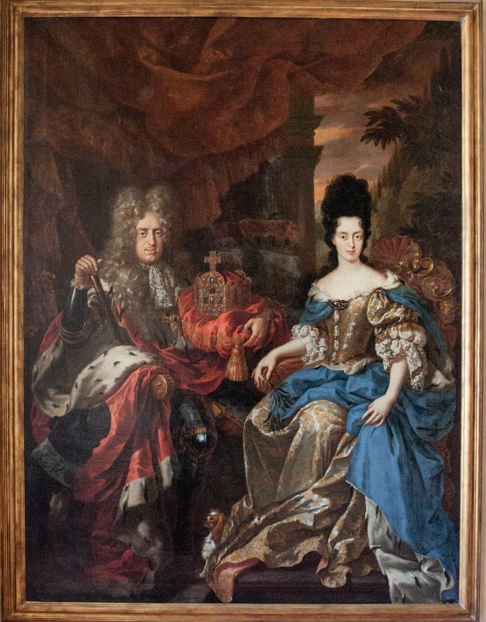 德语： Doppelbildnis Johann Wilhelm von der Pfalz und Anna Maria Luisa de