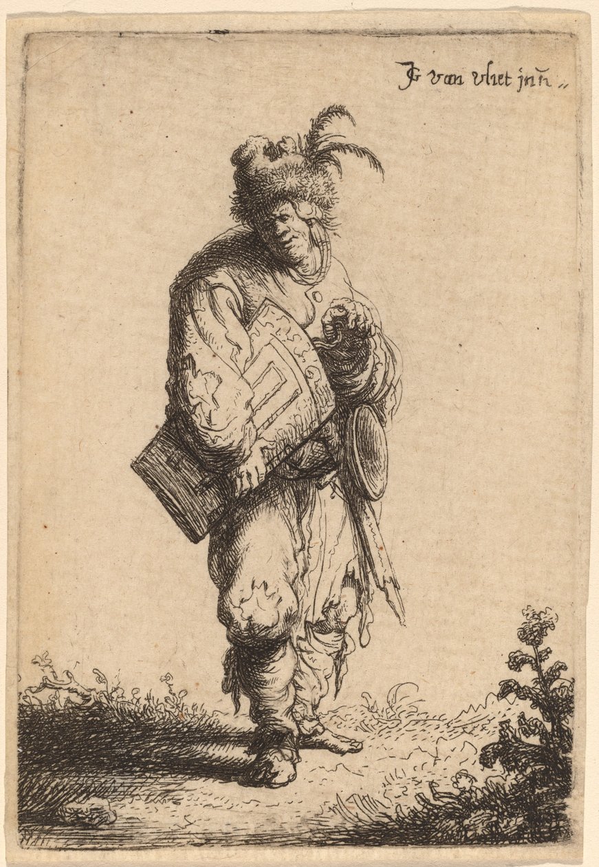 旋风琴手》，1632年。 作者 扬·格奥尔格·范弗利特